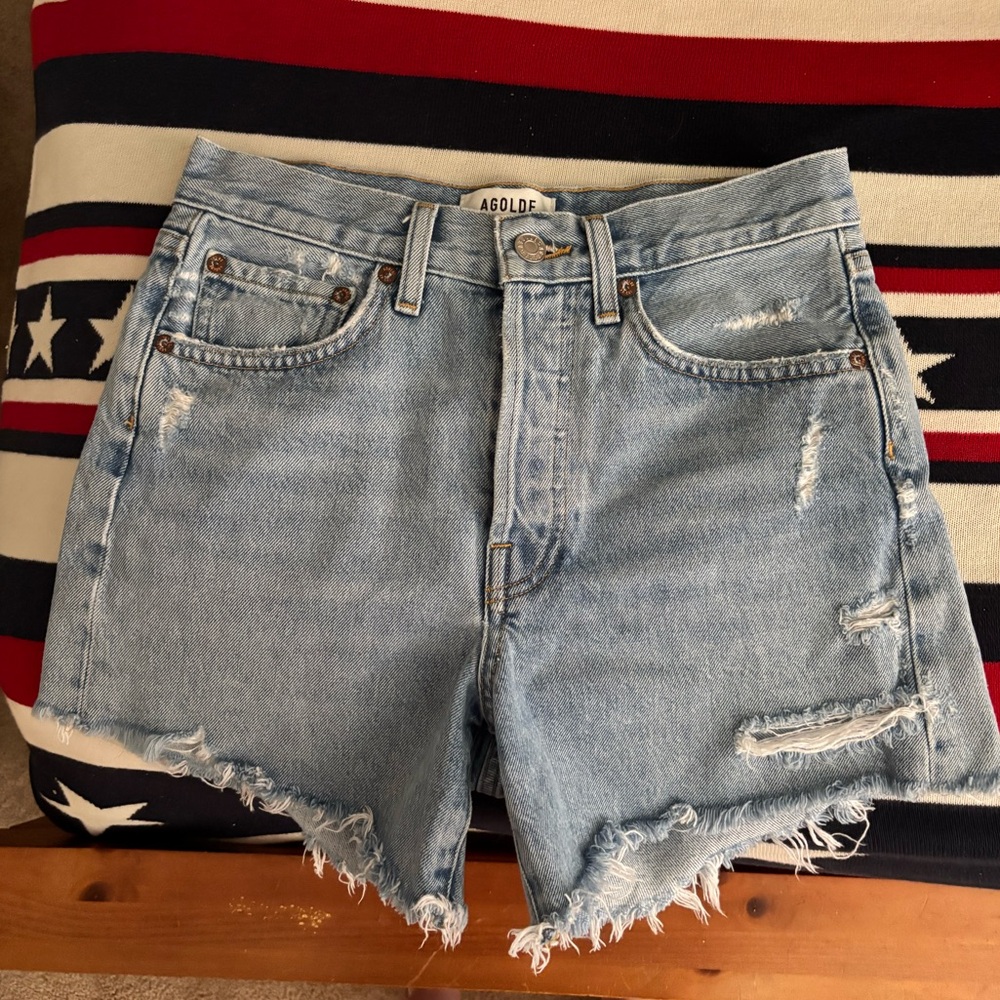 Agolde Parker Long Shorts